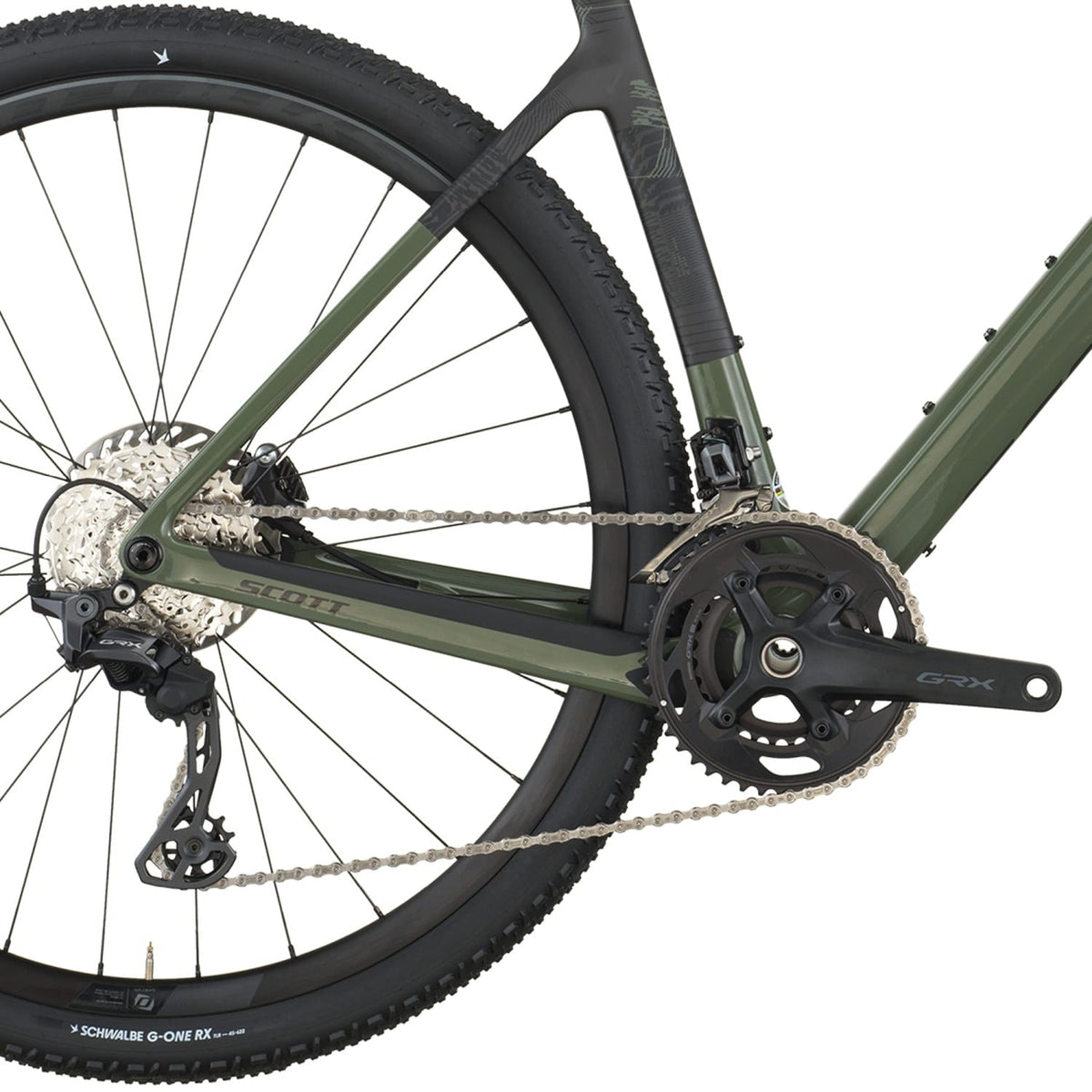 Scott Addict Gravel 40 2026 Wenge Green #4