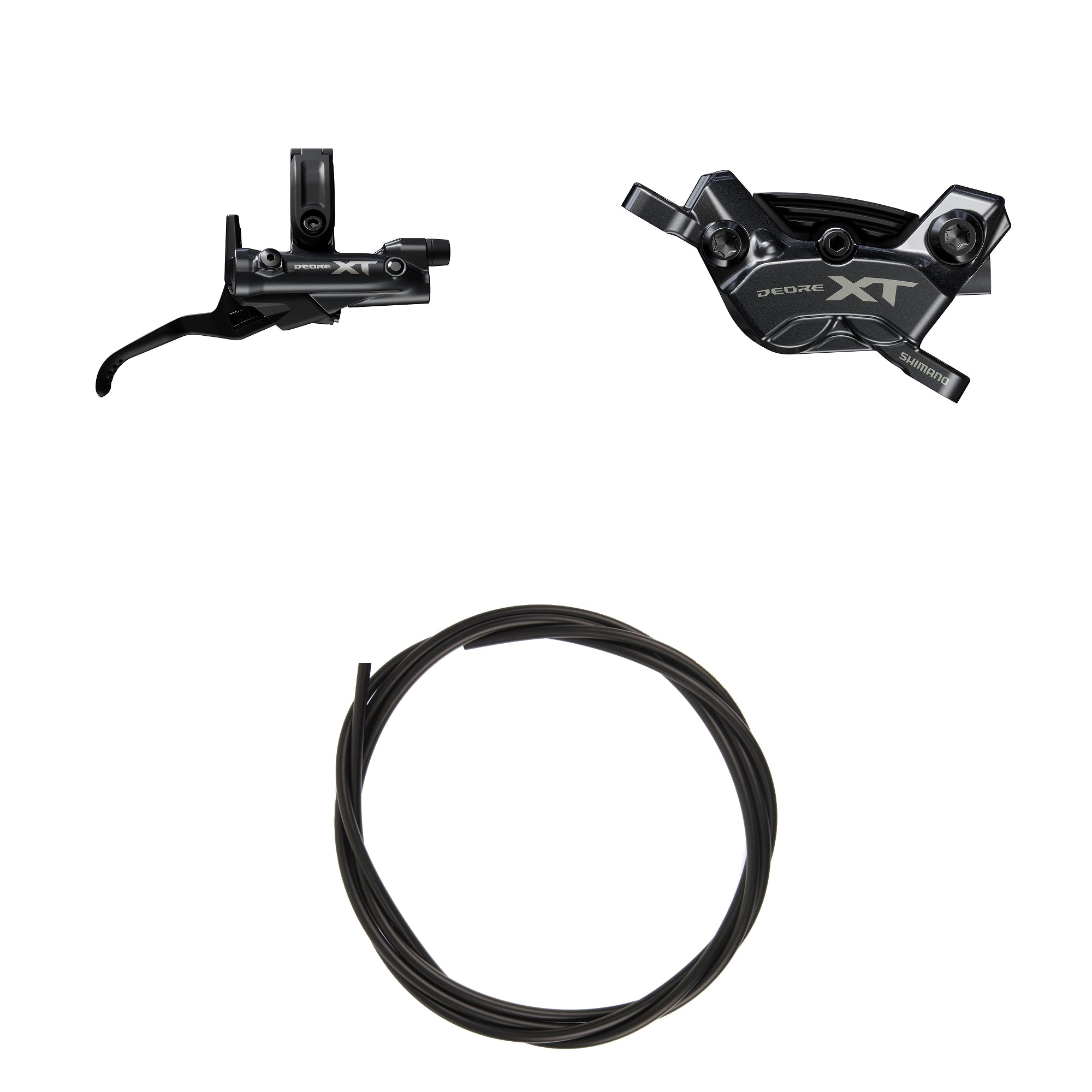 Frenos Disco HidrĂĄulicos Shimano Deore XT BRM8220JTBLM8200 Derecho/Trasero Resina Aleta Sin Adaptador 1700mm Negro #2