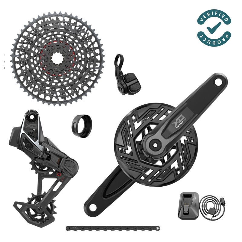 Grupo ElectrĂłnico Sram X0 T-Type Eagle AXS E-MTB 104 BCD 36d 1x12v Negro