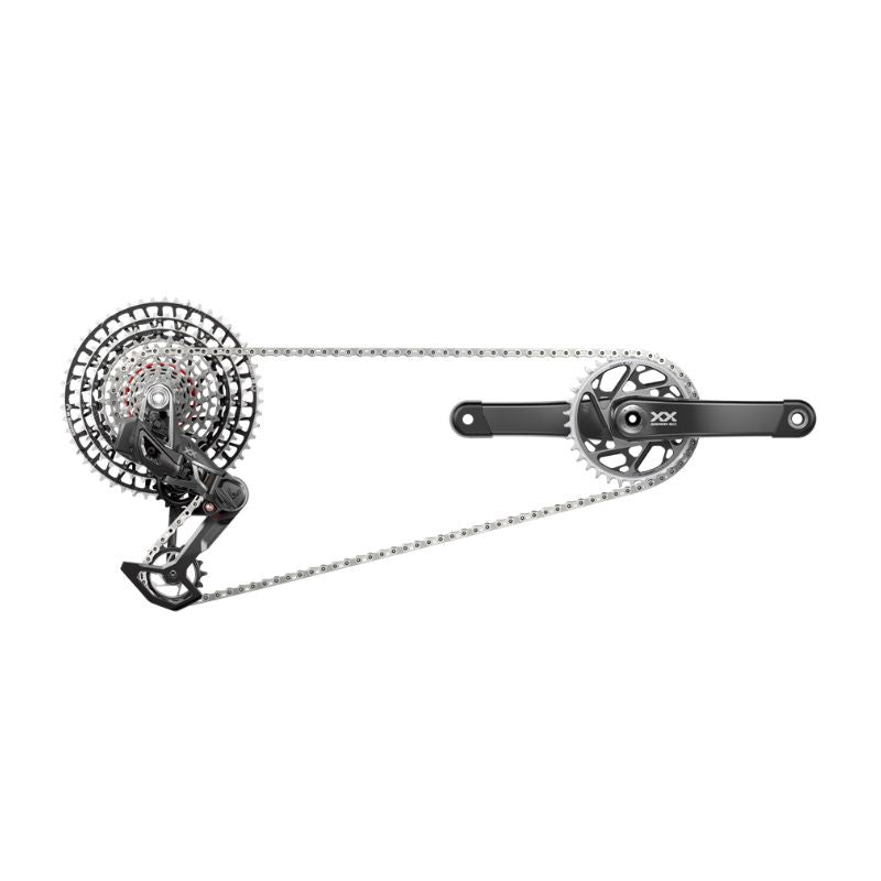 Grupo ElectrĂłnico Sram XX SL T-Type Eagle AXS DUB POD DM 175mm 34d 1x12v Negro
