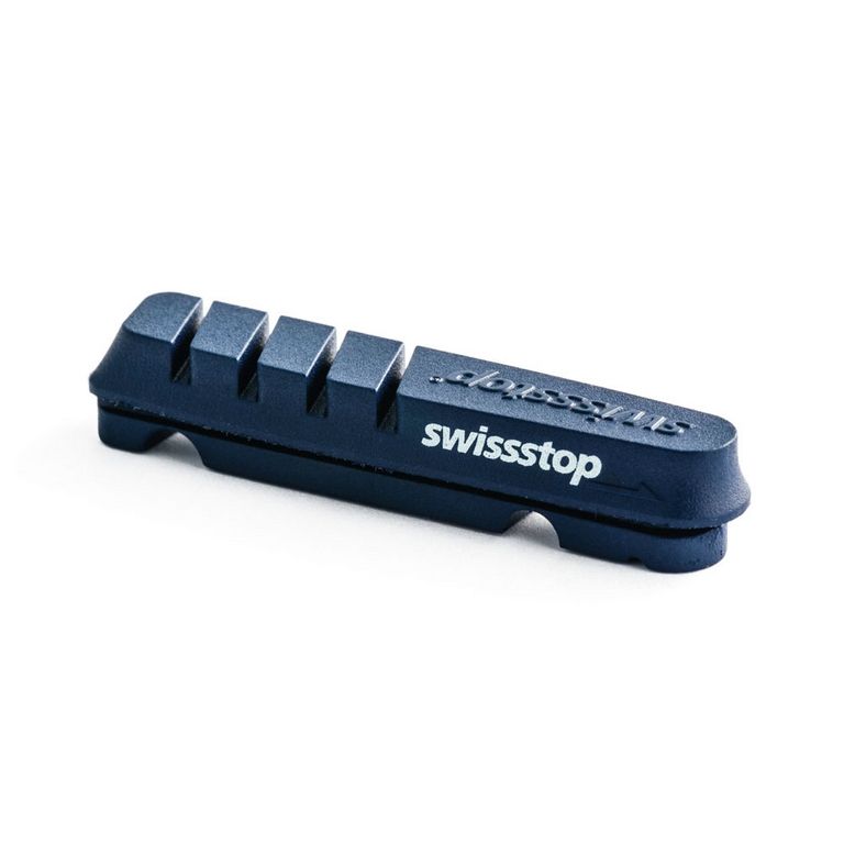Kit 4 Zapatas Swissstop Flash Evo Azul/Aluminio