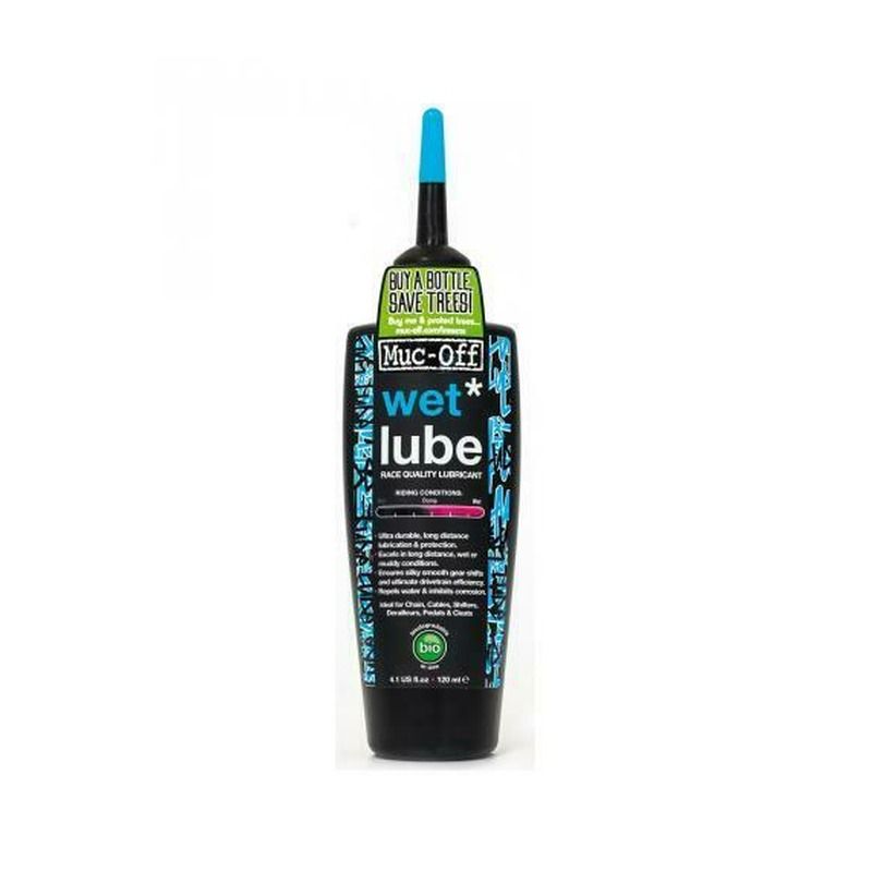 Muc-Off Spray Lubricante Cadena Bio Clima HĂșmedo 120ml