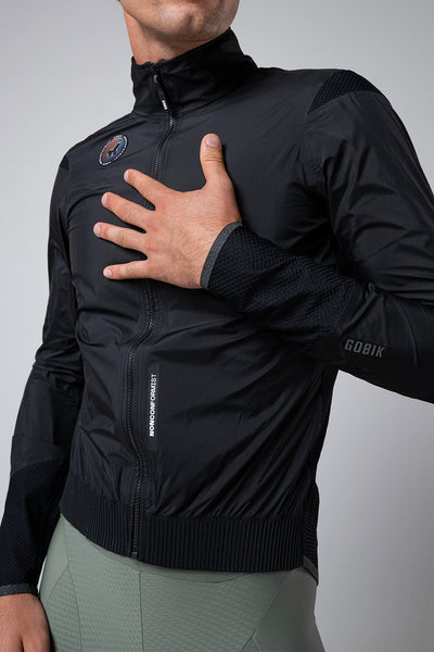 Gobik Chaqueta Impermeable EXO 2.0 Unisex Royal Black #5