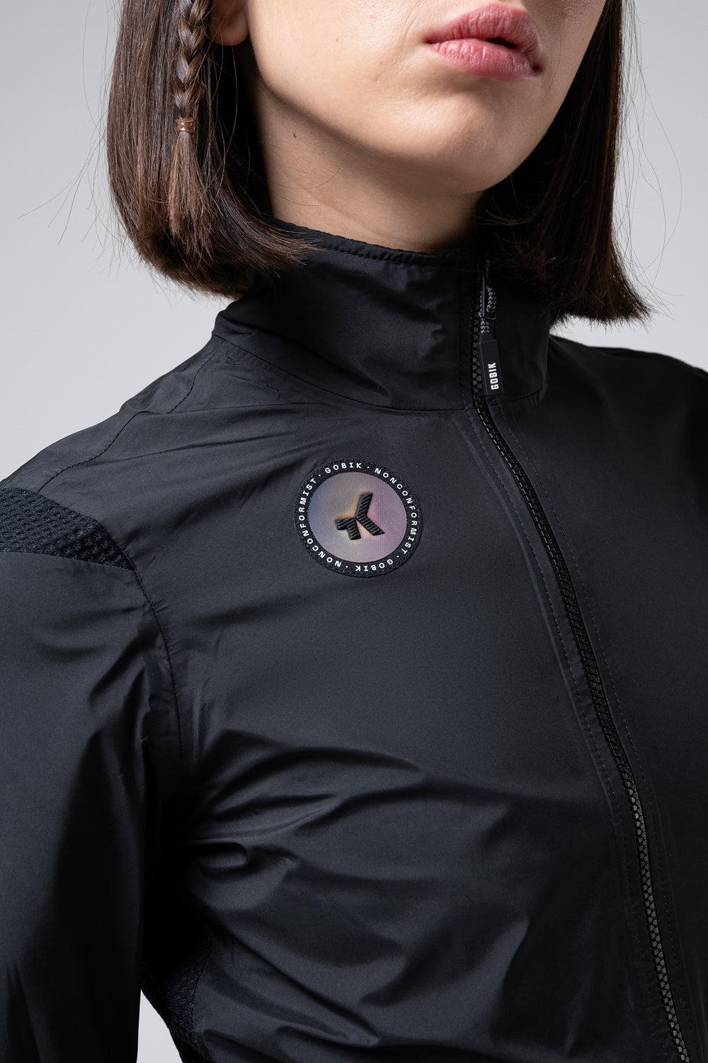 Gobik Chaqueta Impermeable EXO 2.0 Unisex Royal Black #6