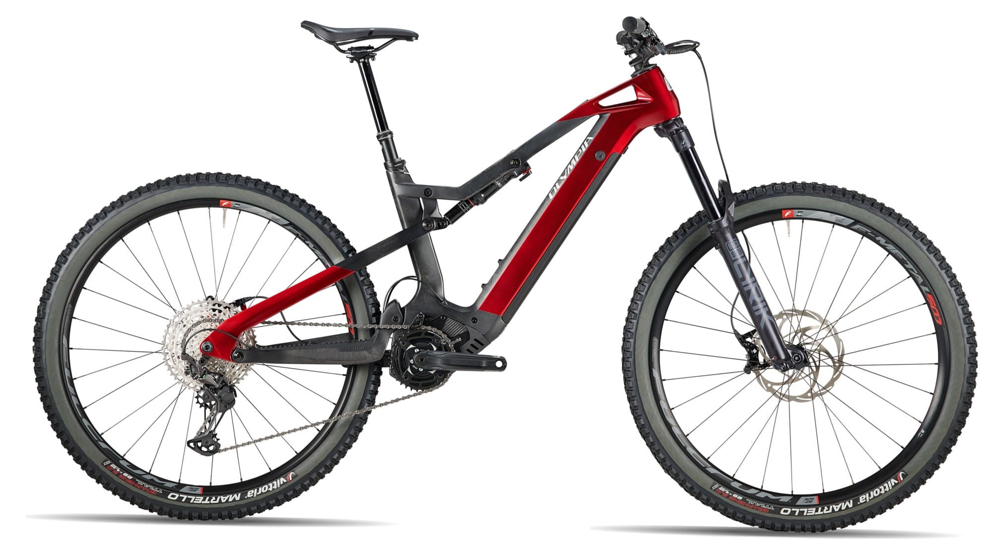 Olympia Nitro Polini E-P3+ MX Rojo/Negro