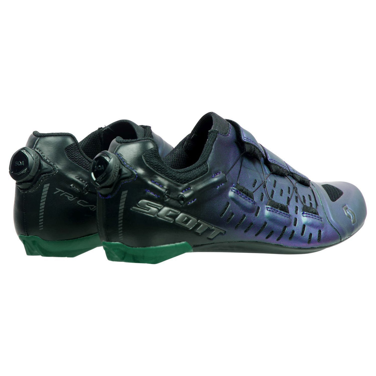 Zapatillas Triatlón Scott Road TRI Carbono Prism Green/Black #5