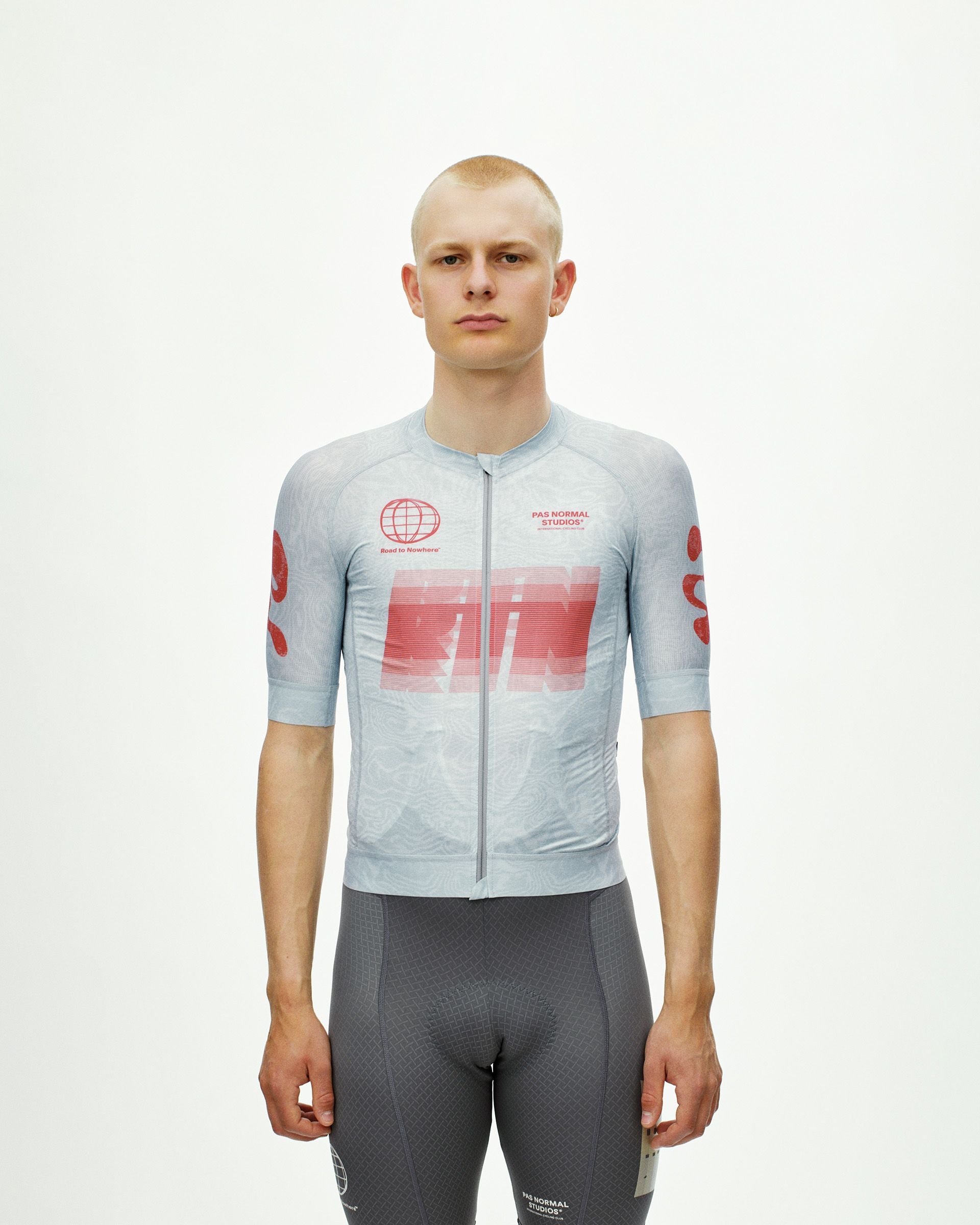 Maillot Manga Corta Pas Normal Studios Mechanism Logo Hombre AOP RTN Light Aqua #2