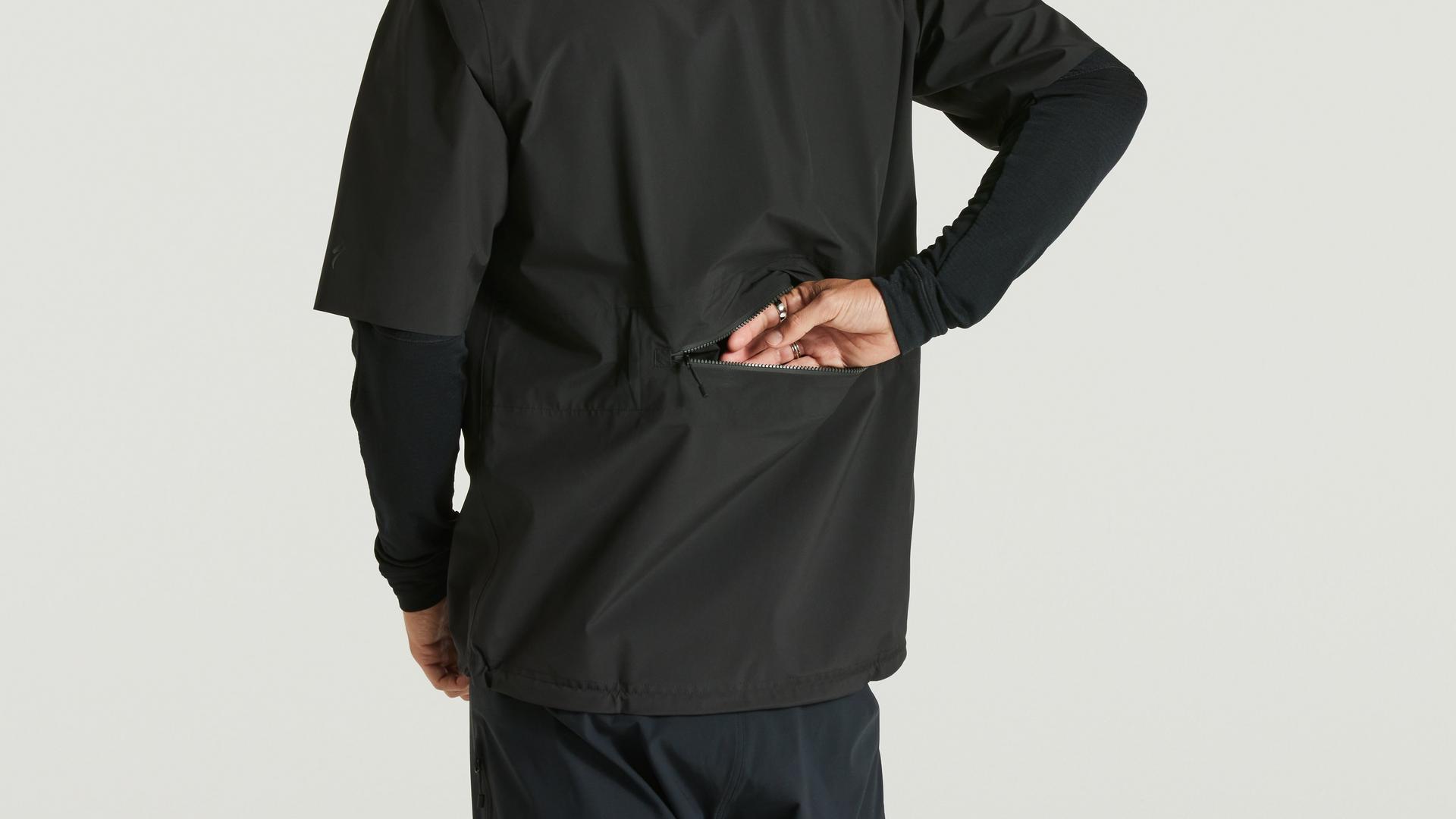 Impermeable Trail Manga Corta Specialized Negro #4