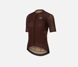 Hiru Lab Race Short Sleeve Jersey Women's Chocolate