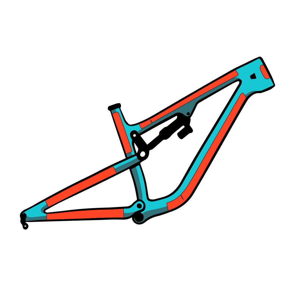 Kit Universal Protección 60% RideWrap Mtb Doble Suspension Brillo