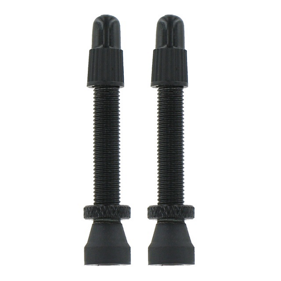 Válvulas Presta VAR 44mm Aluminio Negro