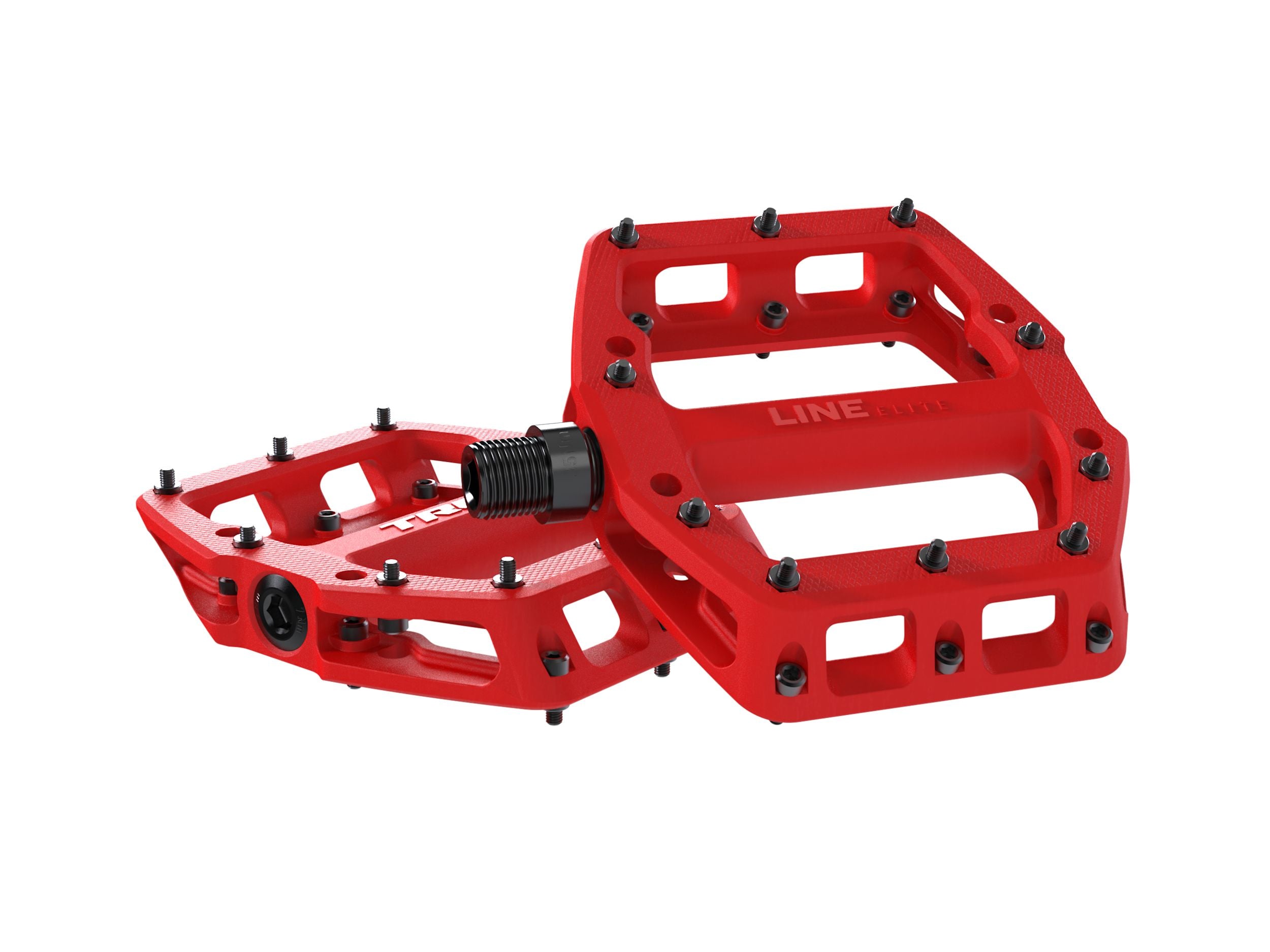 Pedales Plataforma Trek Line Elite Radioactive Red