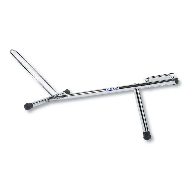 Soporte BiciSupport 1 Bici Inclinada Plata
